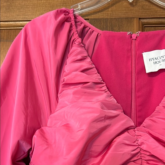 Pink Embellished Ruffled Gown - Picture 7 of 9